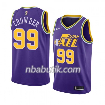 NBA Mænd Trøje Utah Jazz Jae Crowder 99 2018-19 Nike Lilla Swingman